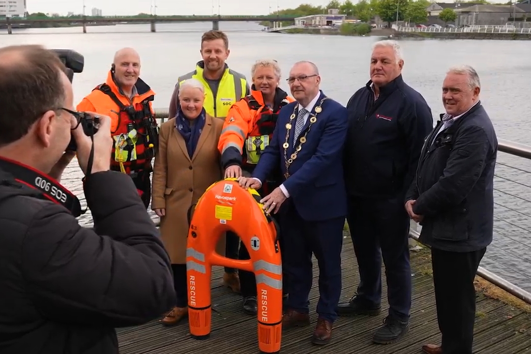 Nuevo equipo de salvamento para el Grupo de Patrullas del Río Limerick